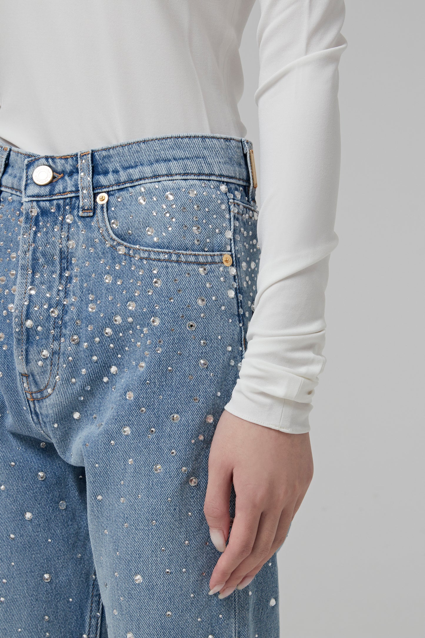 CRYSTALLIZED DENIMJEANS