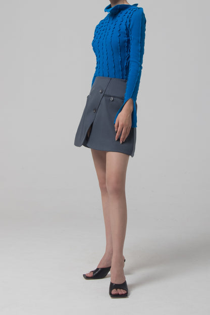 RUFFLE PANEL TOP