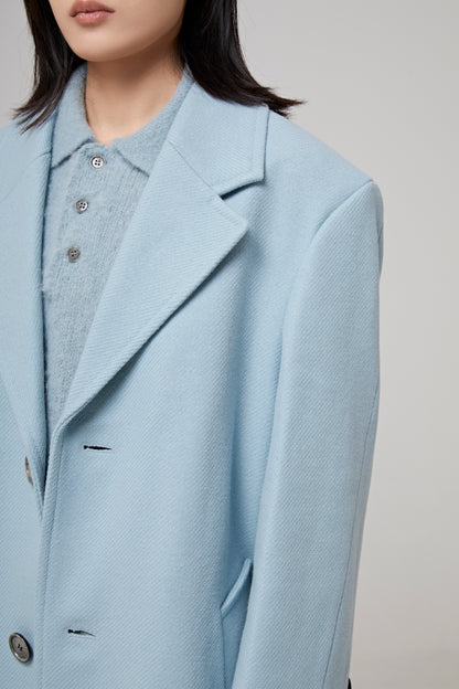 THREE BUTTONS COAT