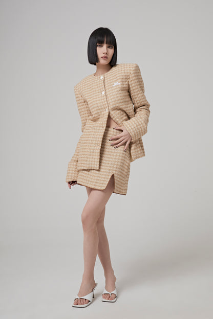 Cotton and Linen Blend Jacket