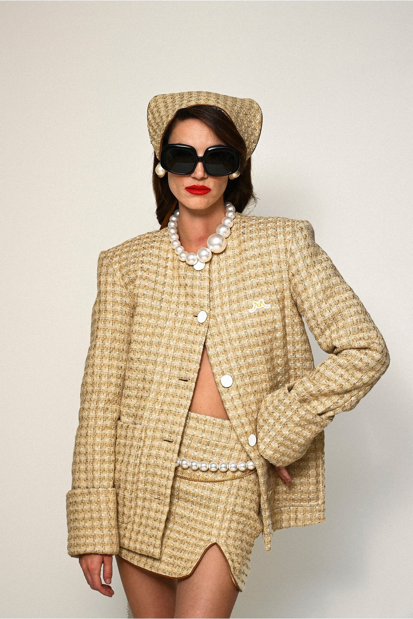 Cotton and Linen Blend Jacket