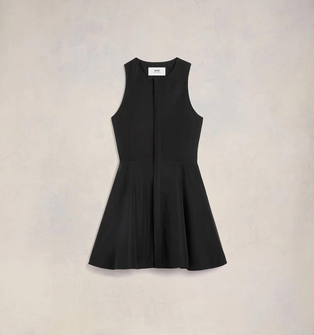 SHORT DRESS HIDDEN TAB