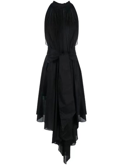 IRREGULAR HEM DRESS