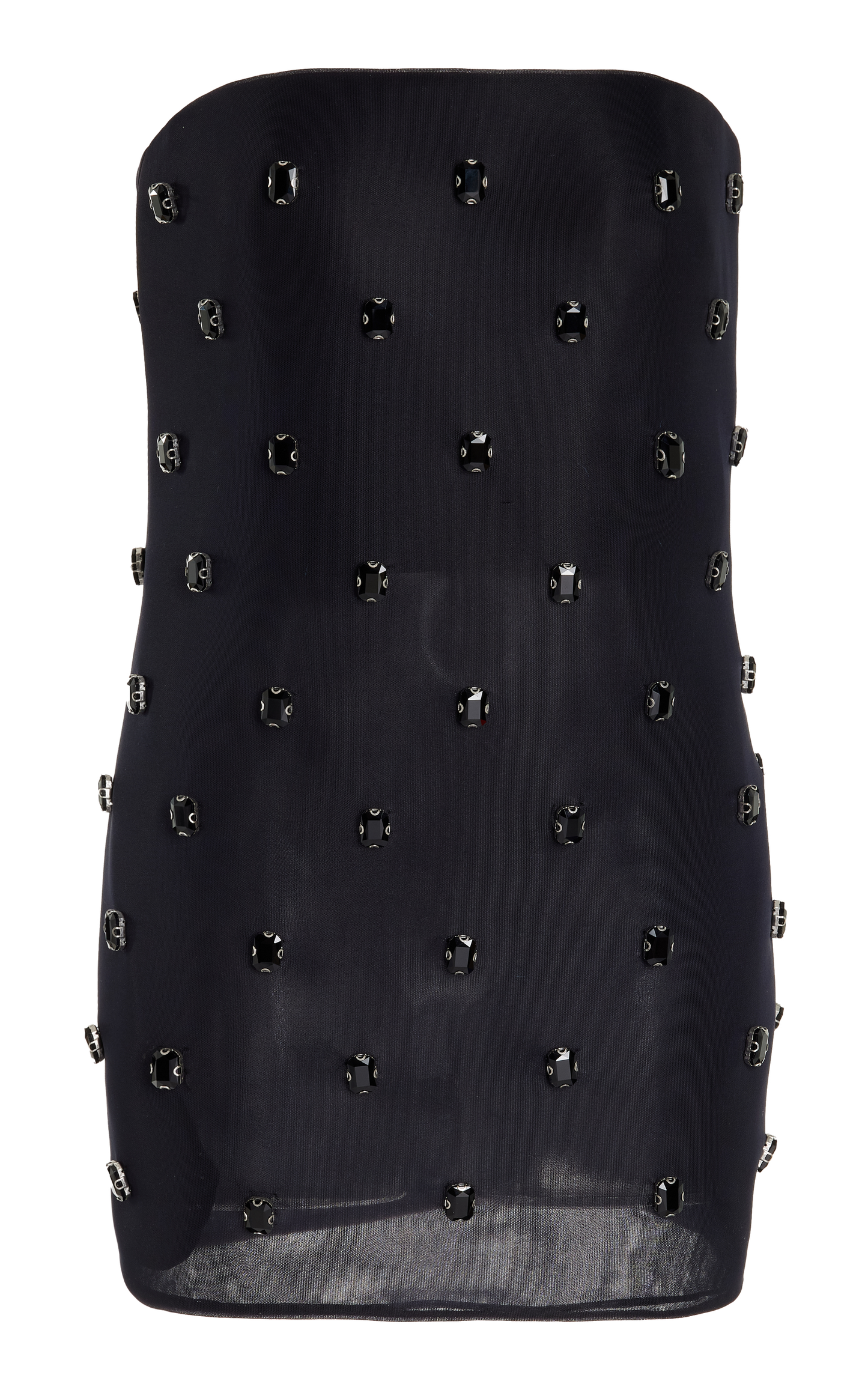 THE TILLY EMBROIDERED STRAPLESS MINI DRESS
