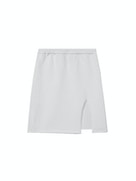 SLIT KNITTED SKIRT