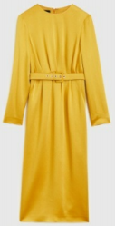 LONG SLEEVES MIDI DRESS