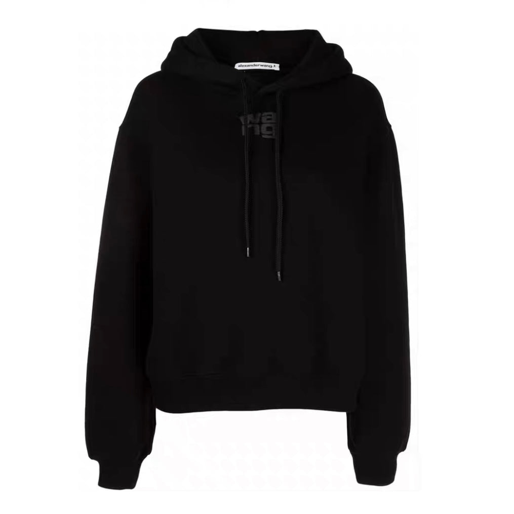 ESSENTIAL TERRY HOODIE WITH PUFF PAINT LOGO