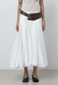 PUFF LONG SKIRT