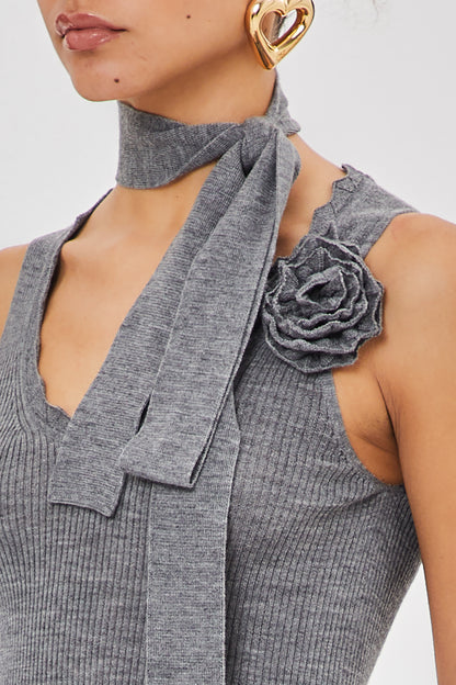 2M505A RIBBED KNIT TANK TOP