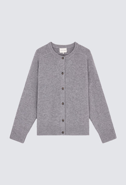 ROUND NECK CARDIGAN
