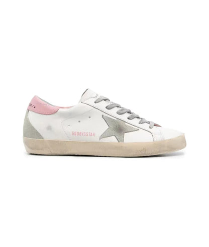 SUPER-STAR LEATHER UPPER AND HEEL SUEDE STAR AND SPUR CREAM SOLE