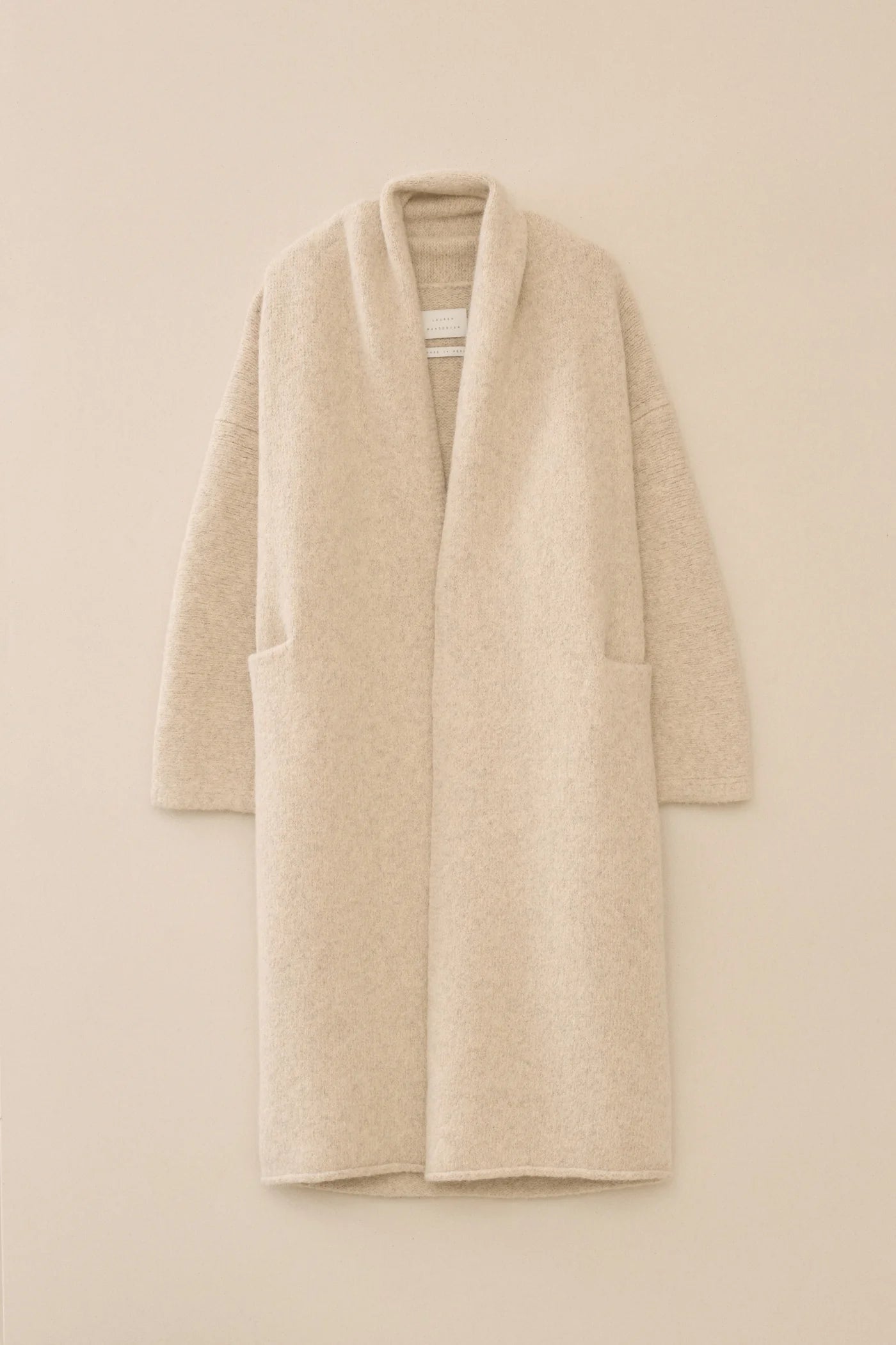LONG SHAWL CARDIGAN