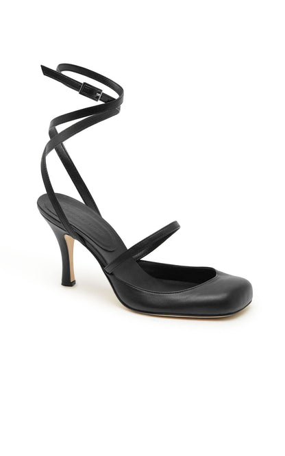 ARCED SPIRAL MARY JANE HEEL