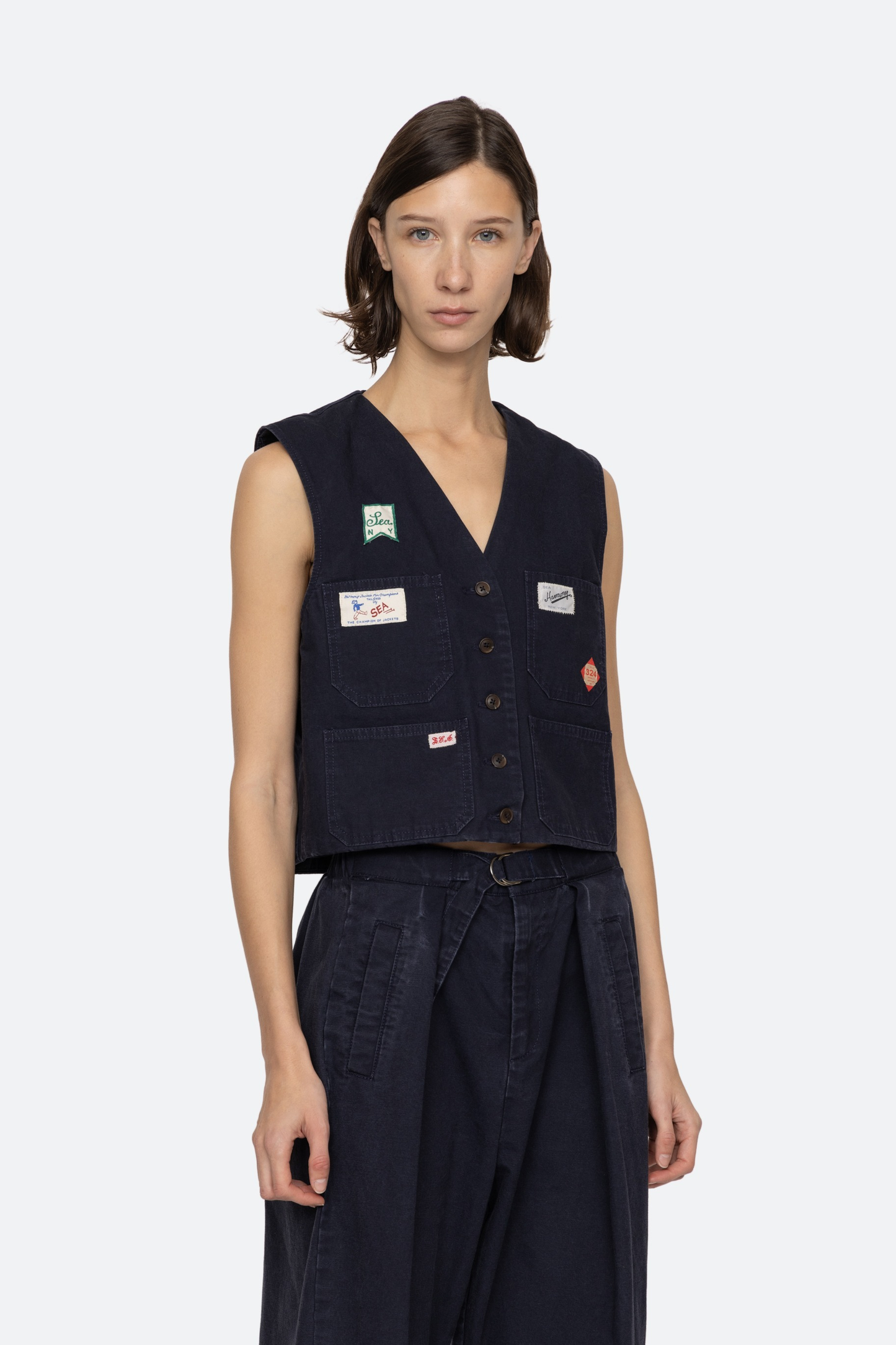 CAROLYN WORKWEAR VEST (D2)