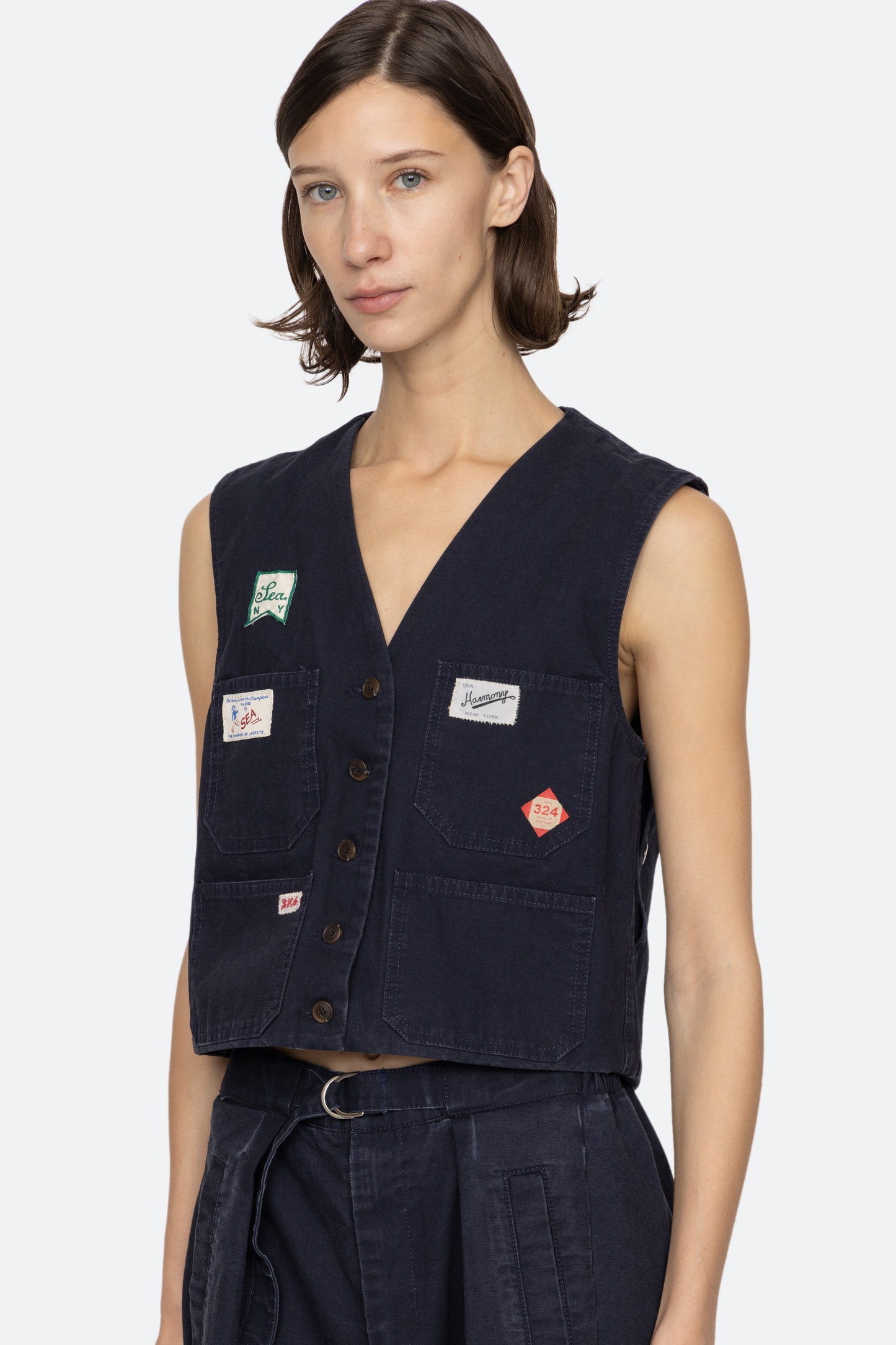 CAROLYN WORKWEAR VEST (D2)