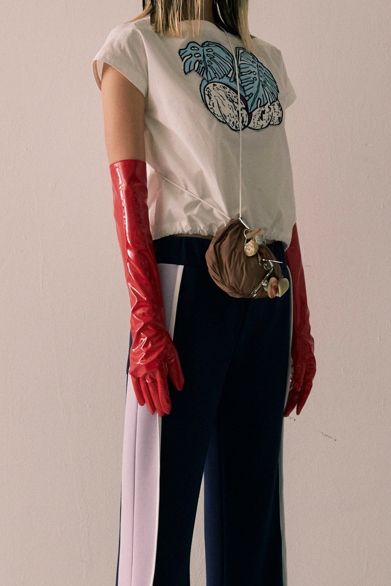 FRUIT BOAT NECK TOP
