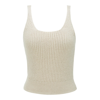 LINEN KNIT TOP