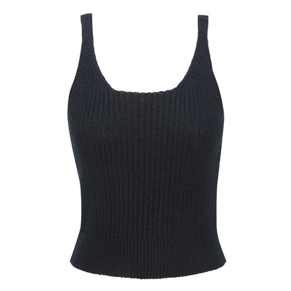 LINEN KNIT TOP