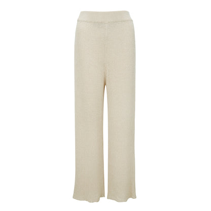 LINEN KNIT PANTS
