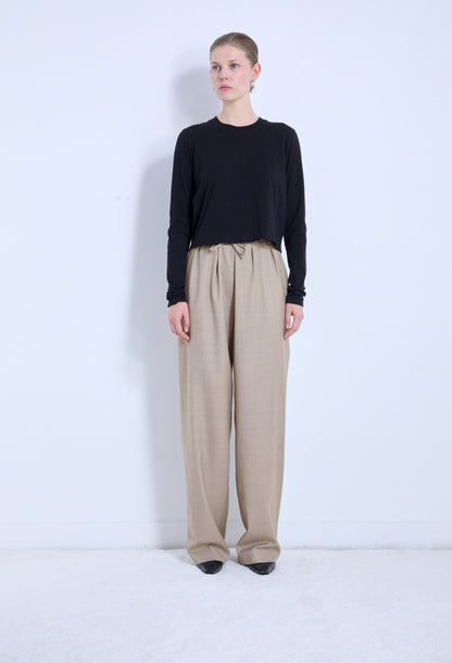 ELASTIC WAISTBAND PANTS