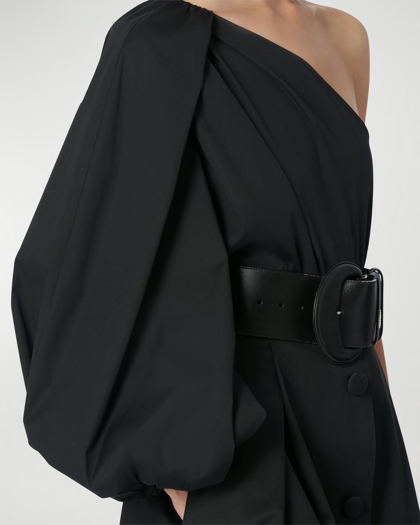 ALINE BUTTON FRONT MIDI SKIRT
