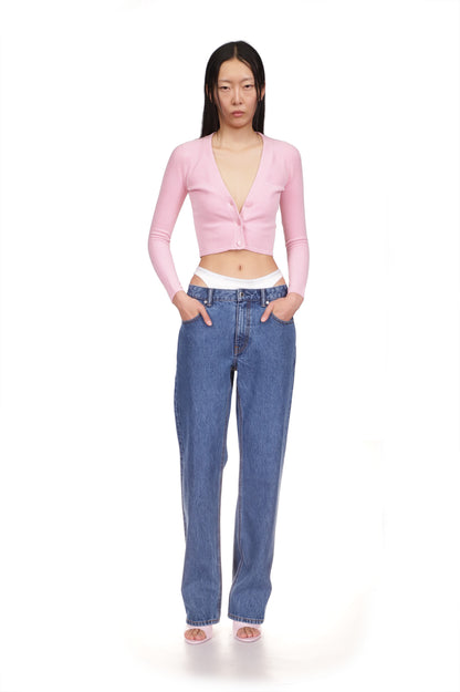 LOOSE JEAN SKINNY WHITE UNDIE