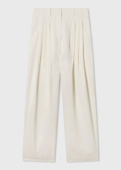 DRAPED POCKET TROUSER