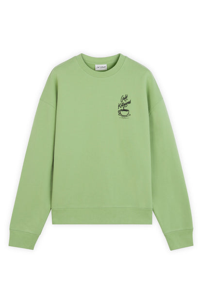 CAFÉ KITSUNÉ COFFEE CUP RELAXED SWEATSHIRT