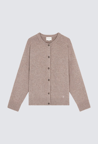 ROUND NECK CARDIGAN