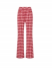 VICHY TWEED FLARED TROUSERS