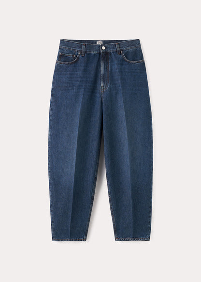 Wide Tapered Leg Denim