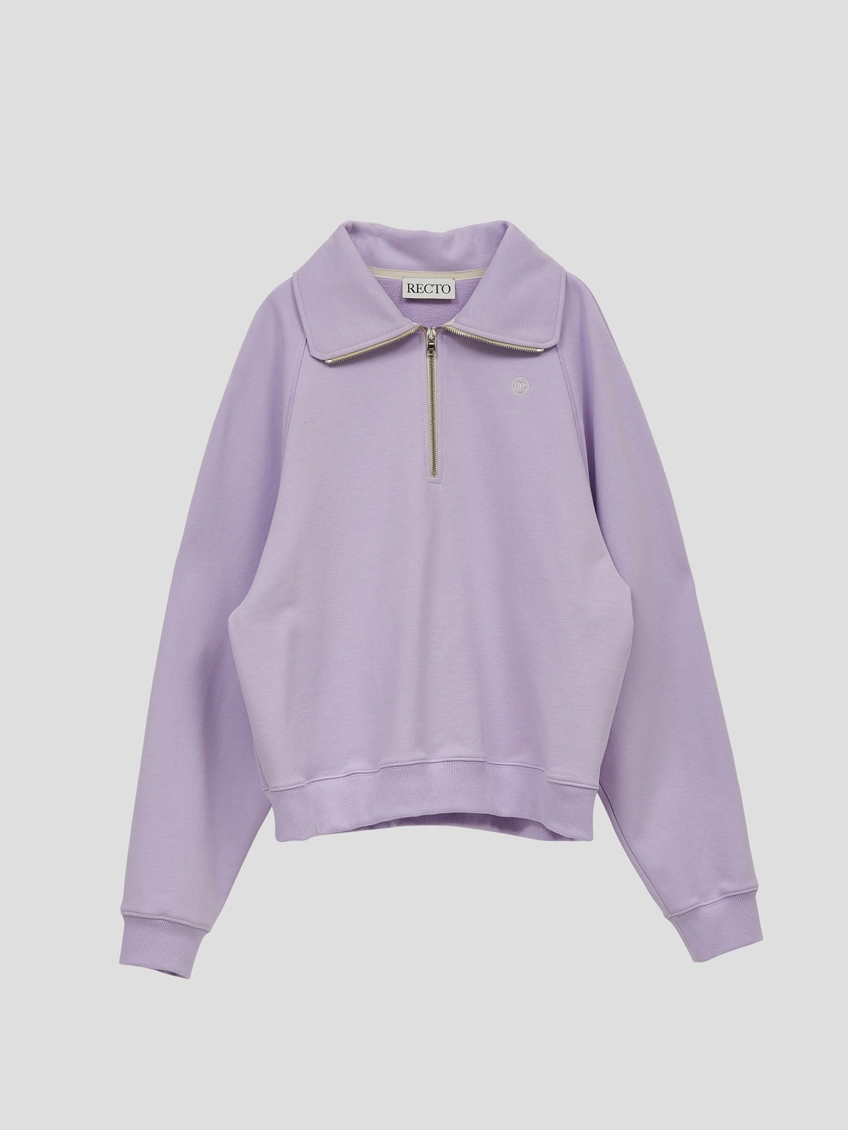 MENS SIGNATURE LOGO ZIP SWEATSHIRT (LAVENDER)