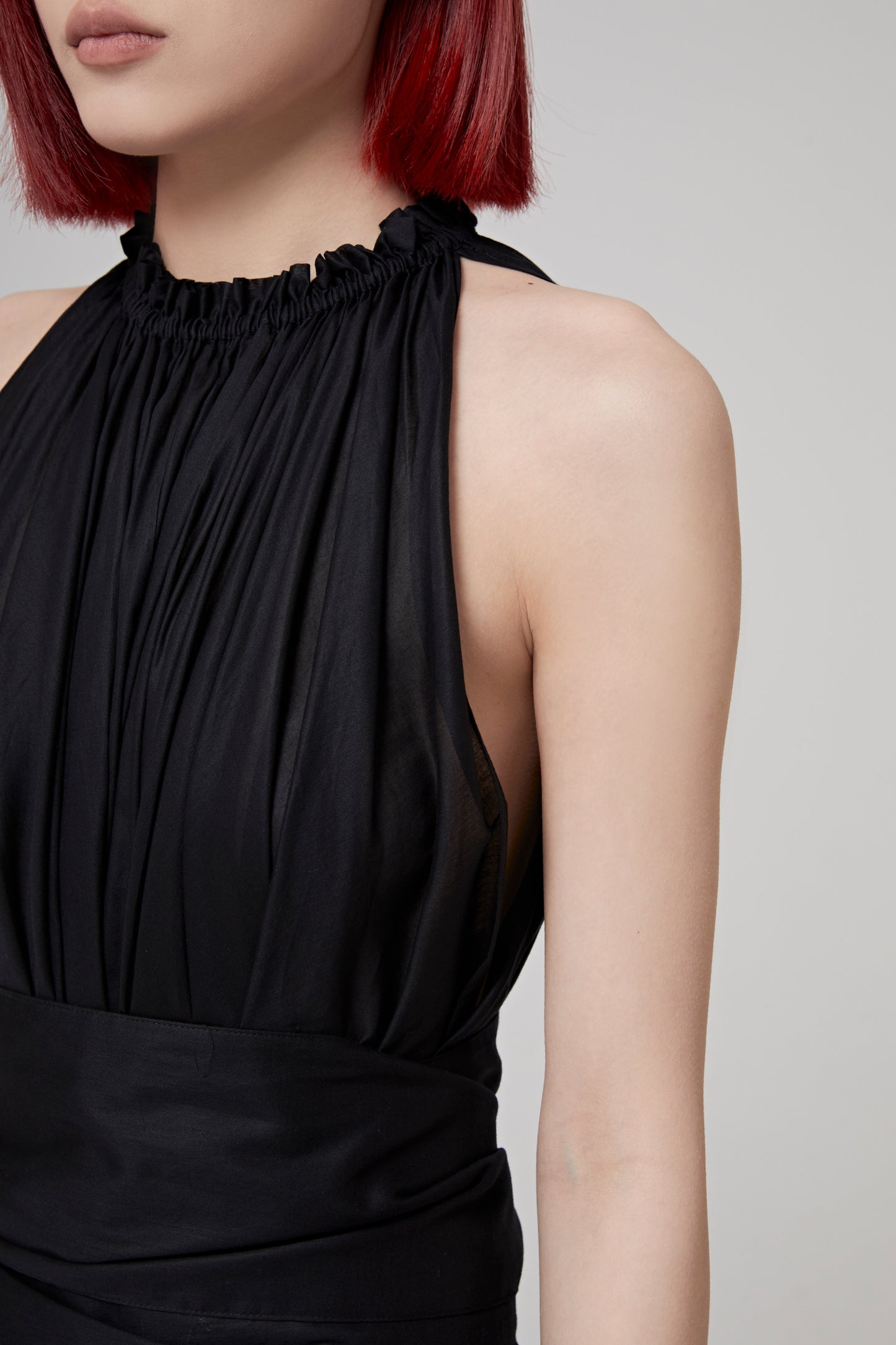 IRREGULAR HEM DRESS
