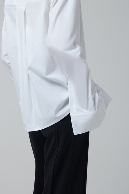 WHITE OVERSIZED SHIRT