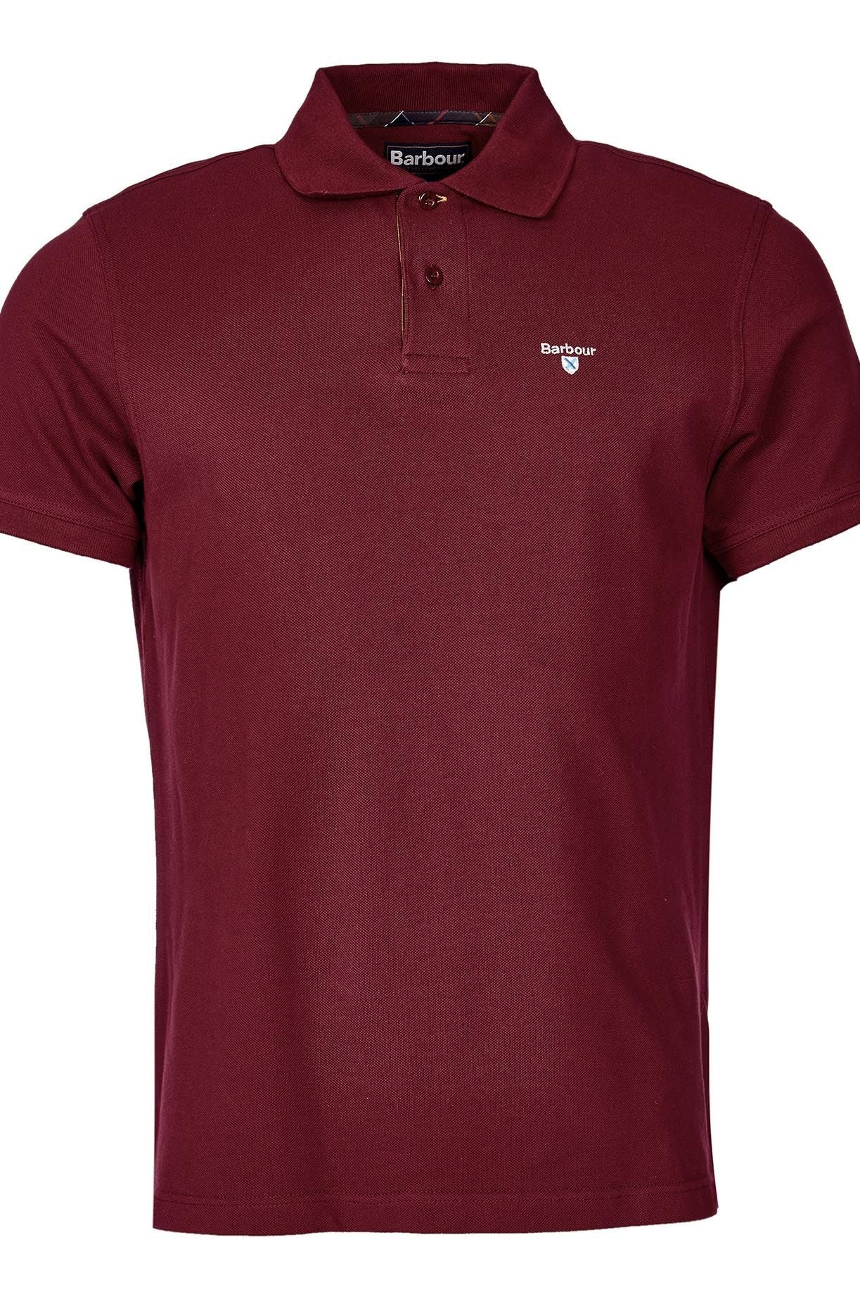 BARBOUR TARTAN PIQUE POLO SHIRT
