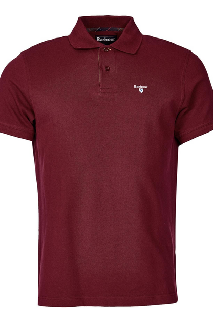 BARBOUR TARTAN PIQUE POLO SHIRT