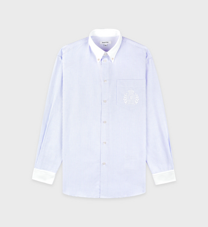 H&W Crest Oversized Oxford Shirt