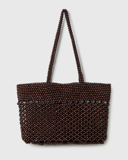 WOODEN BEADS BAG