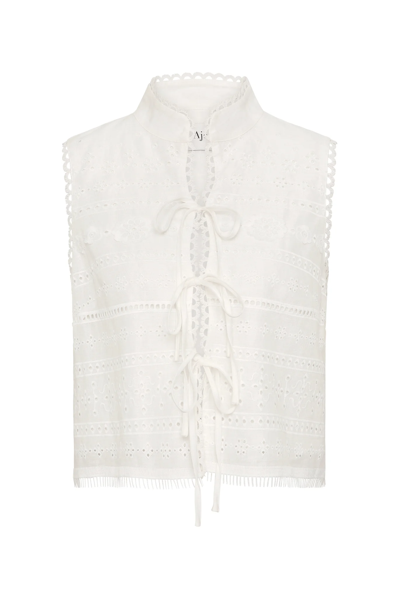 Cloud Embroidered Top