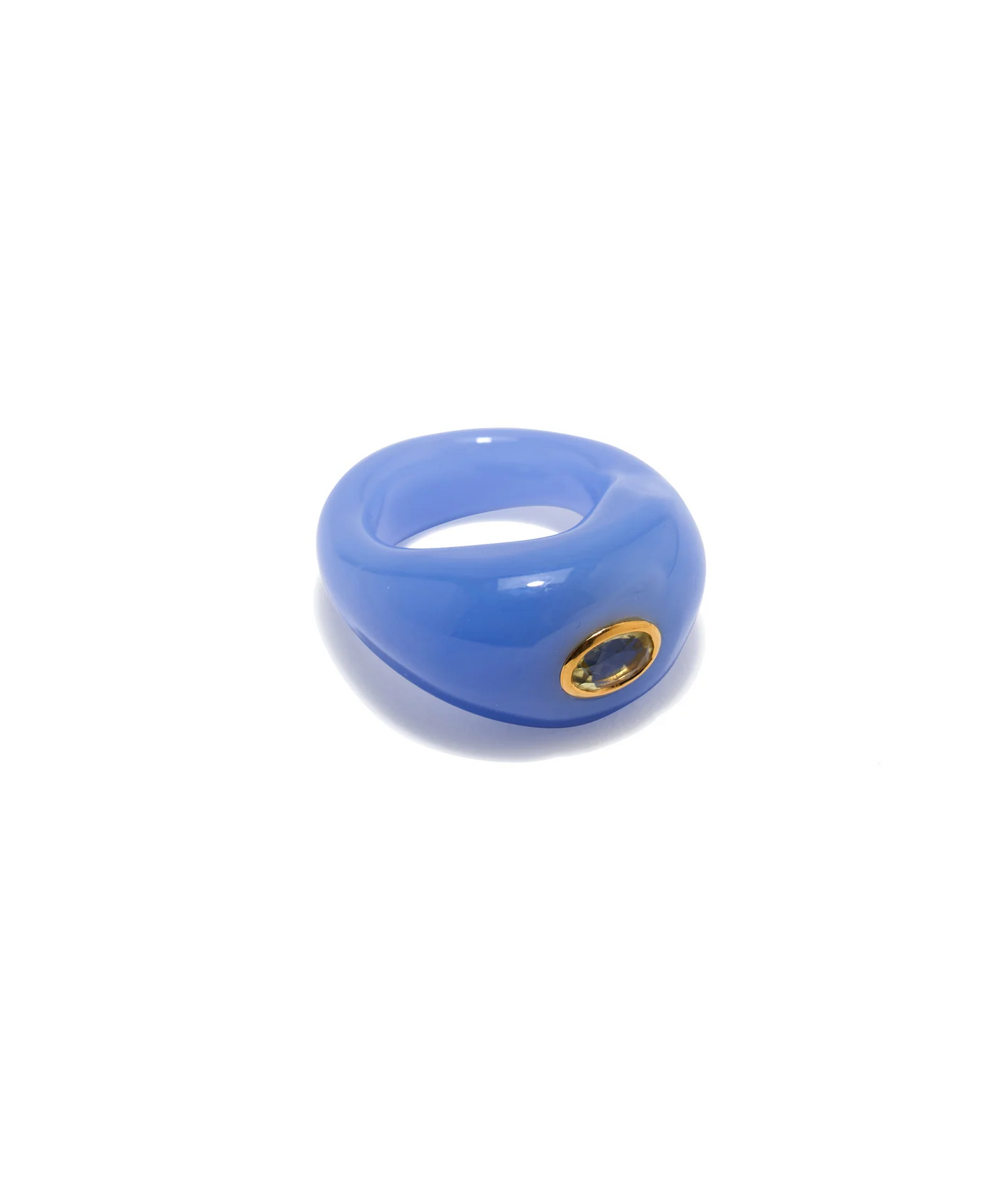 MONUMENT RING IN CORNFLOWER - SIZE 6