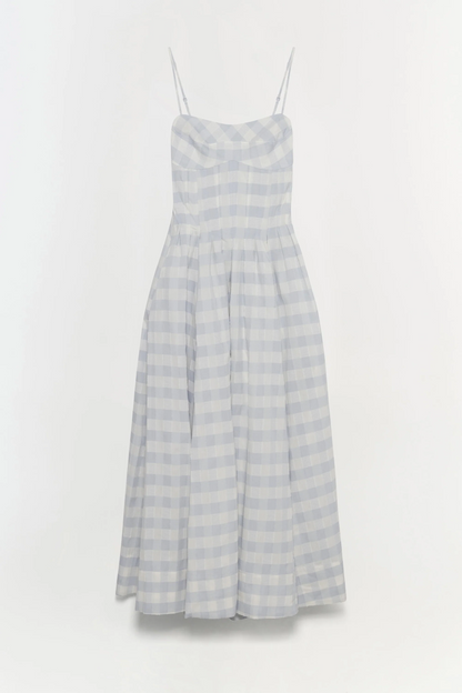 KITTIYA S/L MIDI DRESS