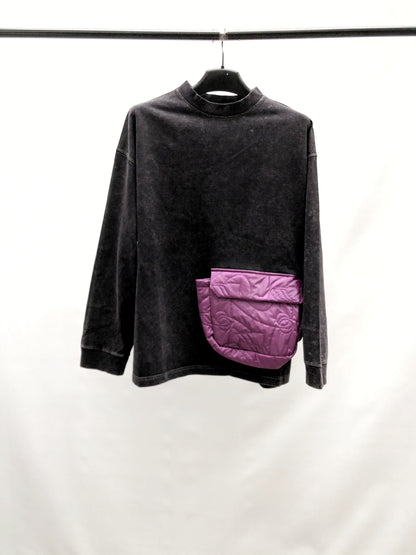 OVERSIZE CARGO POCKET LONG SLEEVE