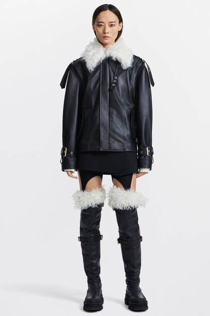SHEARLING COLLAR