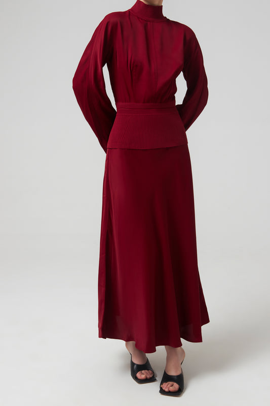 DRESS P 27 WK - MATT FLUID VISCOSE