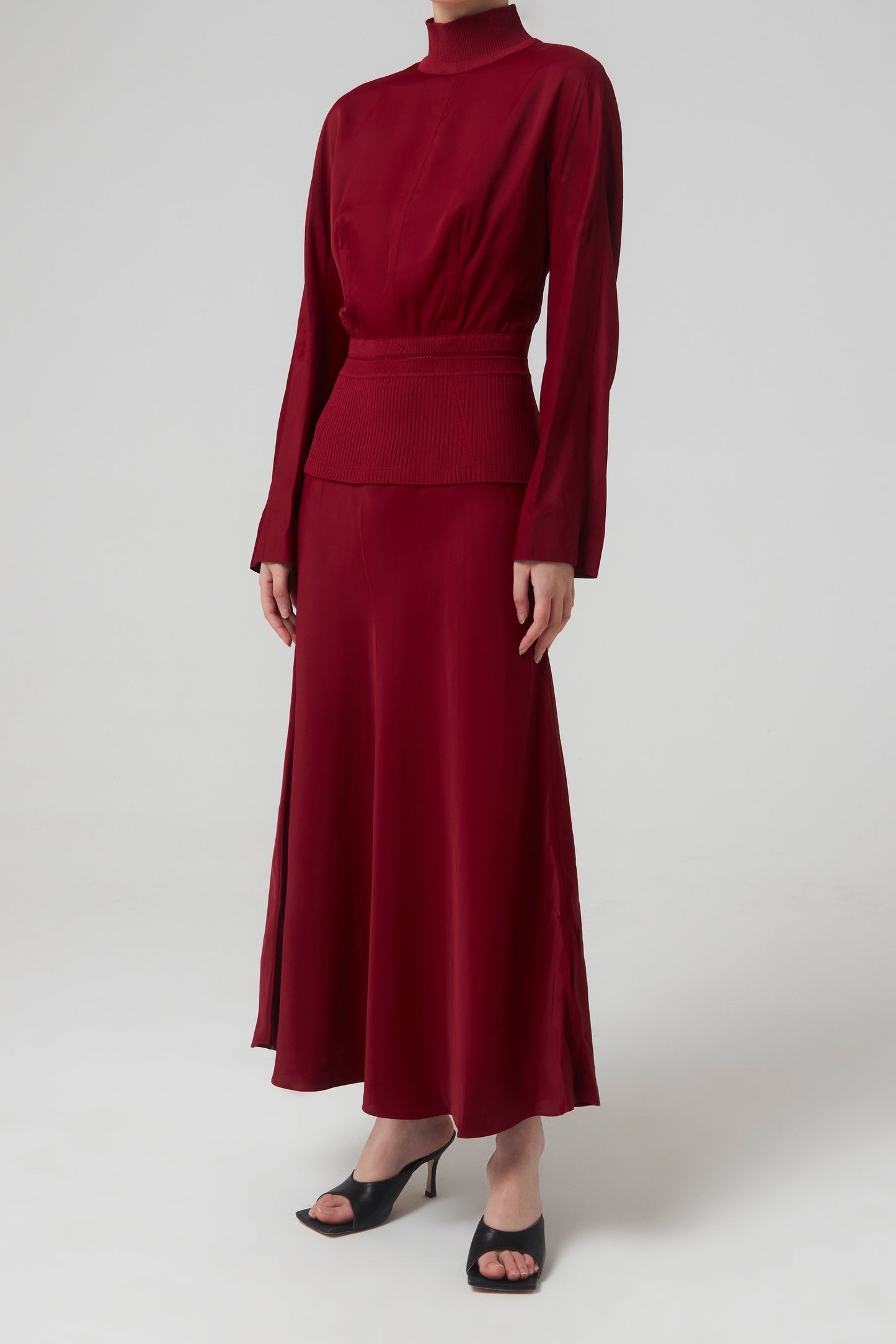 DRESS P 27 WK - MATT FLUID VISCOSE