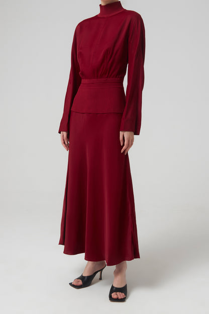 DRESS P 27 WK - MATT FLUID VISCOSE