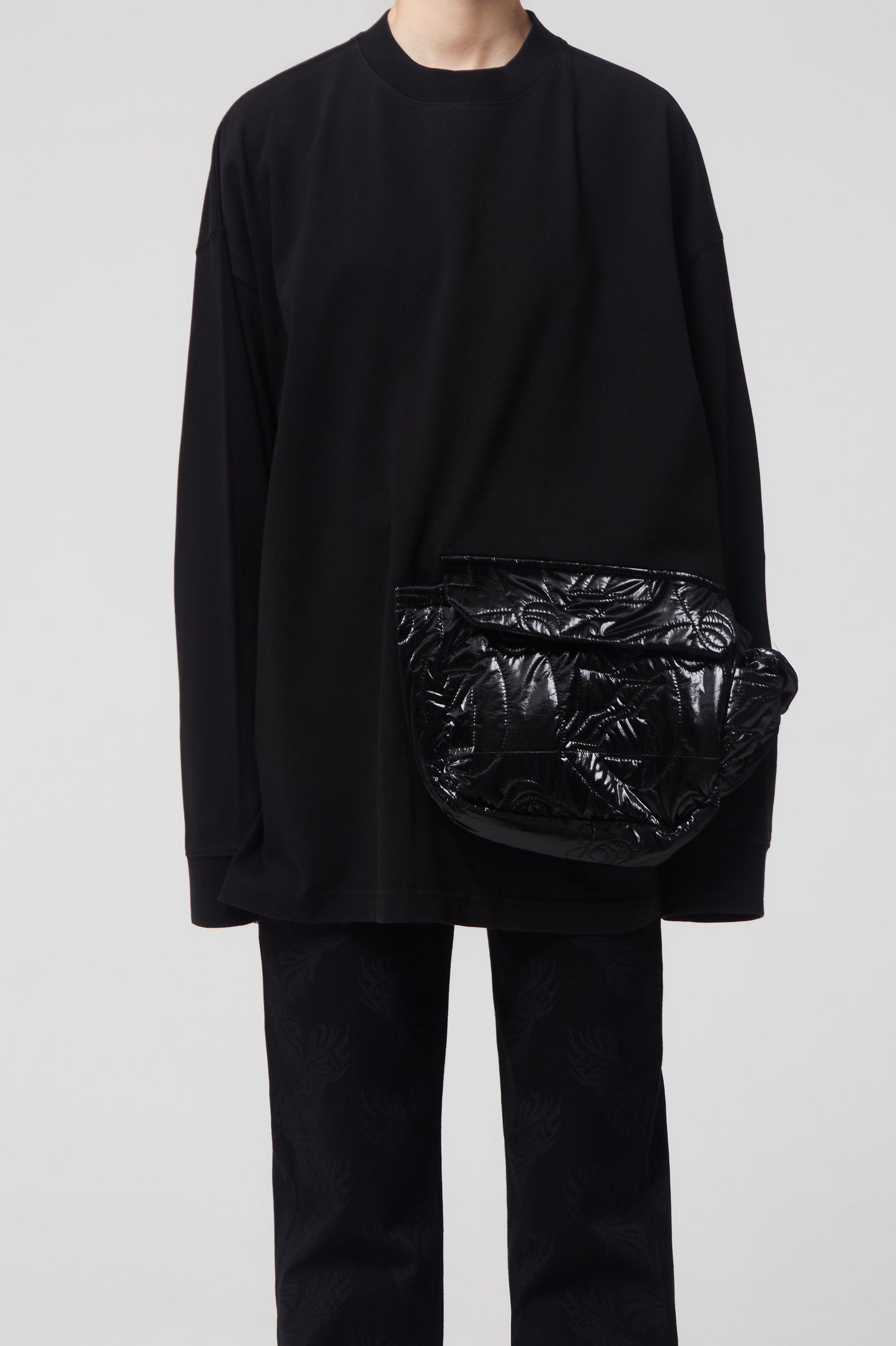 OVERSIZE CARGO POCKET LONG SLEEVE