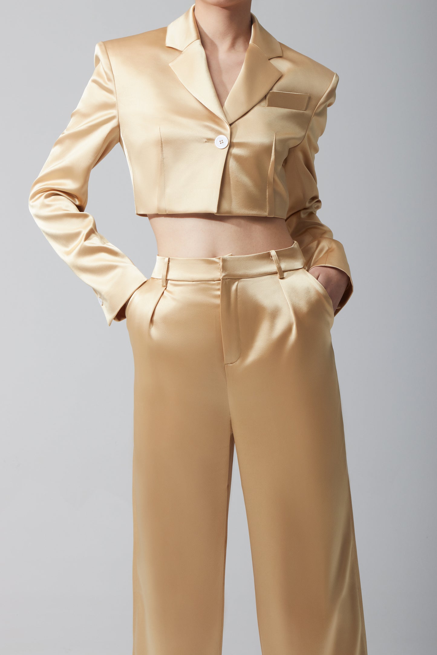 GOLD SHORT JACKET