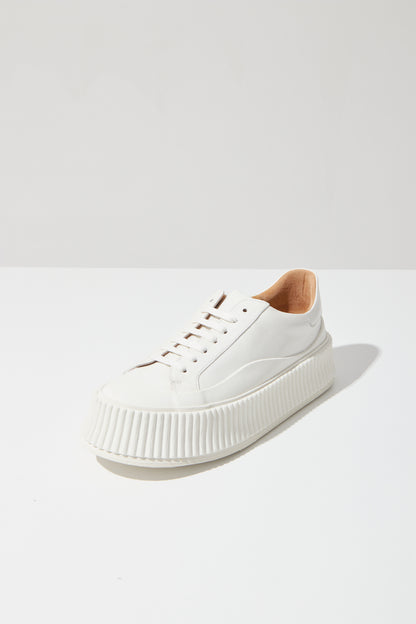 SNEAKERS - VIT AGNELLATO