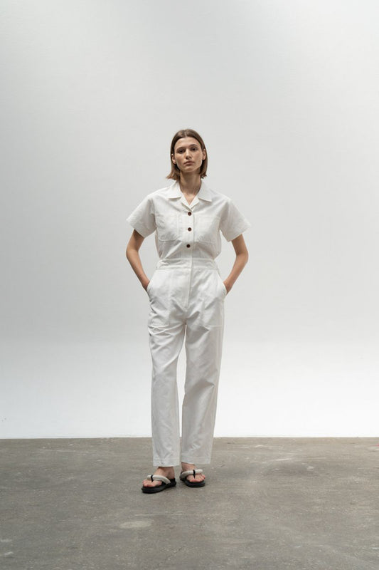 LINEN JUMPSUIT